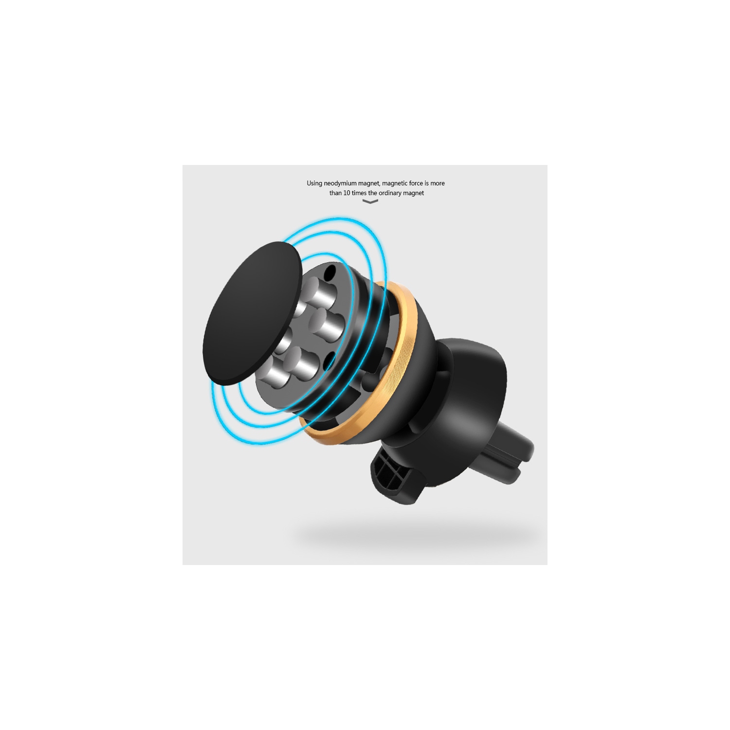 axGear Car Magnetic Air Vent Mount Holder Stand For Cell Phone Iphone GPS Devices