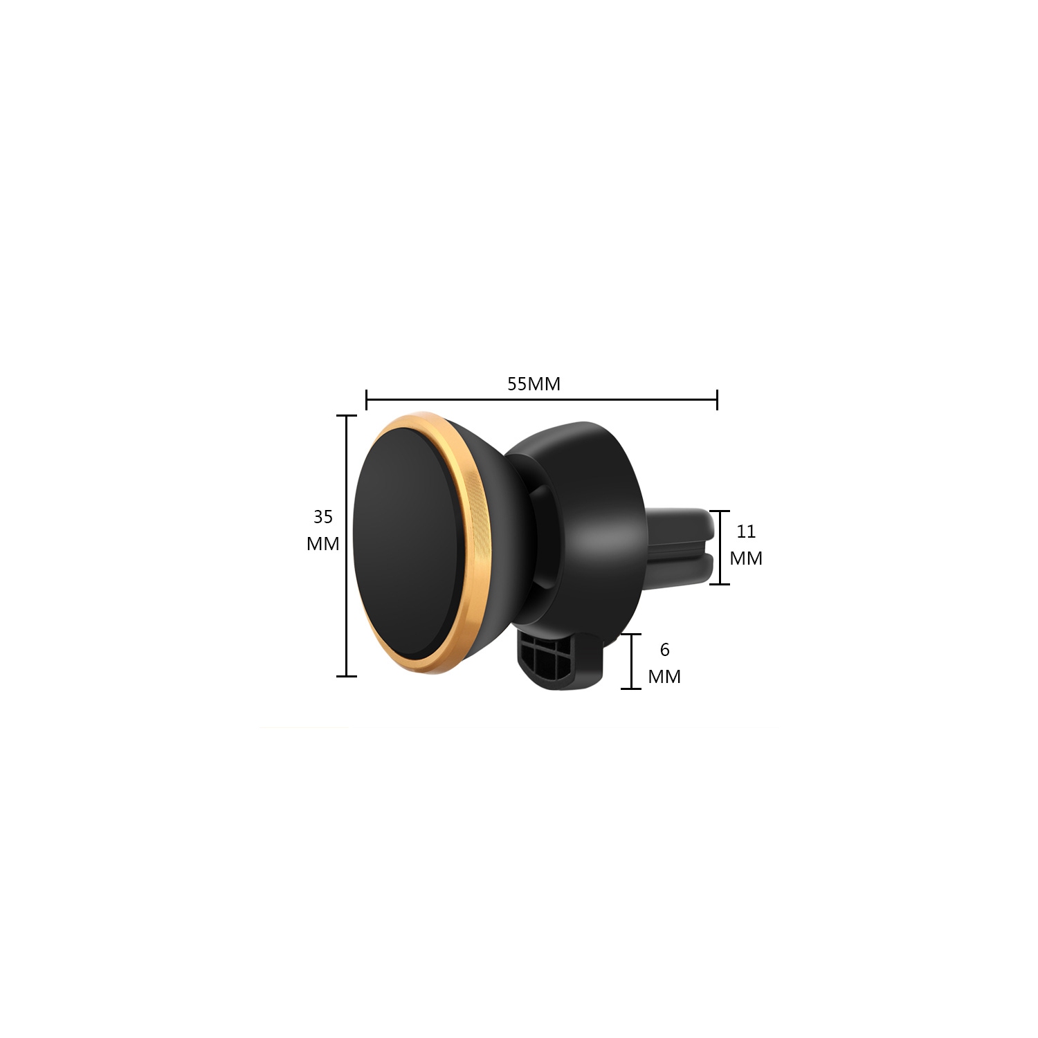 axGear Car Magnetic Air Vent Mount Holder Stand For Cell Phone Iphone GPS Devices