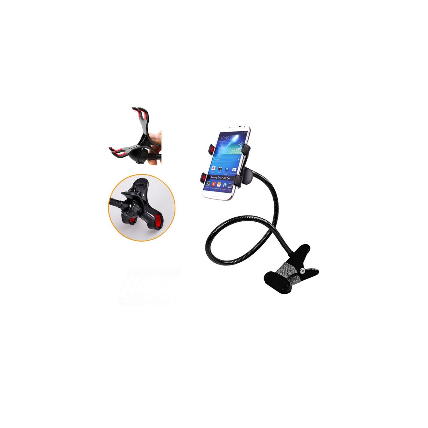 Le support à long bras flexible rotatif 360 d’axGear est un bureau de lit Lazy pour téléphone