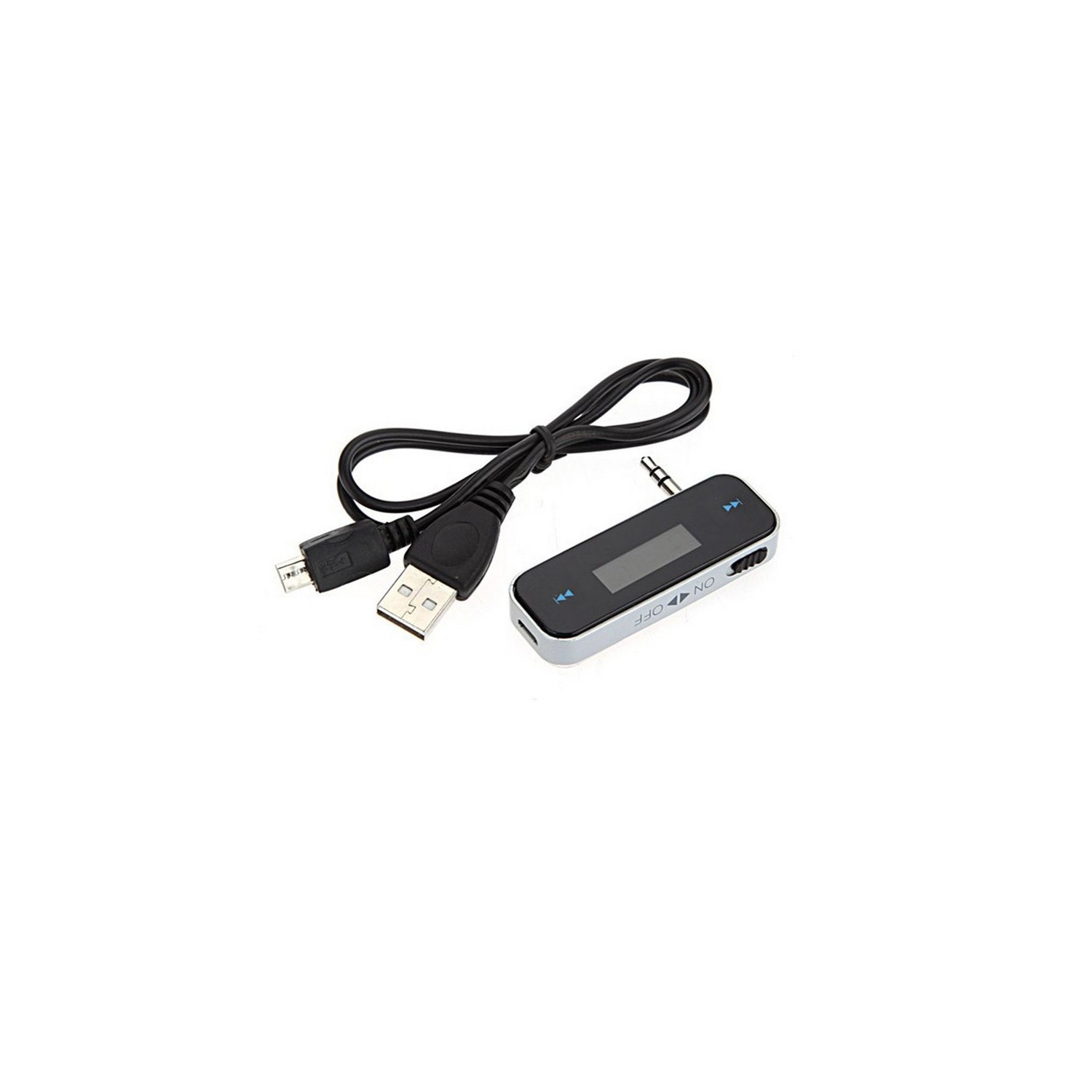 Émetteur FM sans fil 3,5 mm d’axGear pour l’auto aux MP3 MP4 iPod iPhone mains libres