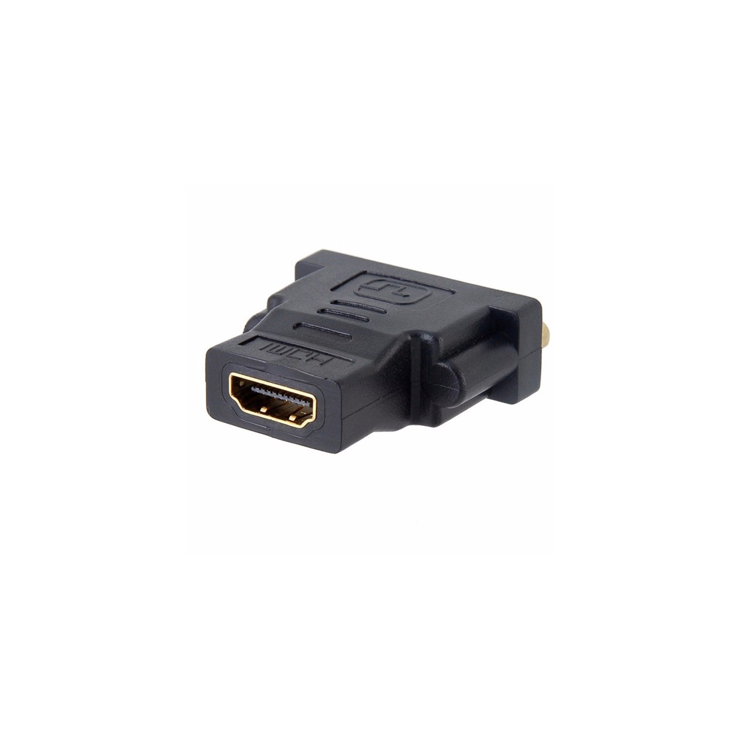axGear Adaptateur HDMI femelle vers DVI femelle HDMI vers DVI-I Convertisseur Dula Link 24 + 5 F / F