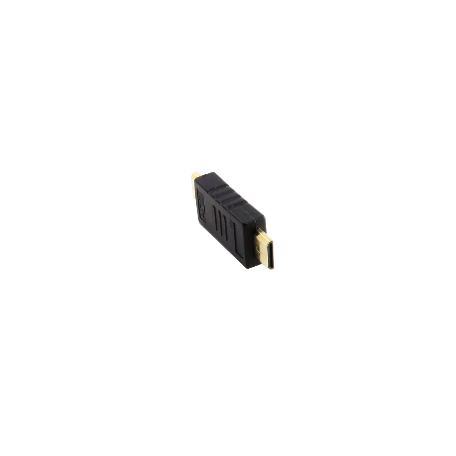 axGear Convertisseur d'adaptateur plaqué or MiniHDMI mâle à mini mâle Full HD pour HDTV 1080P