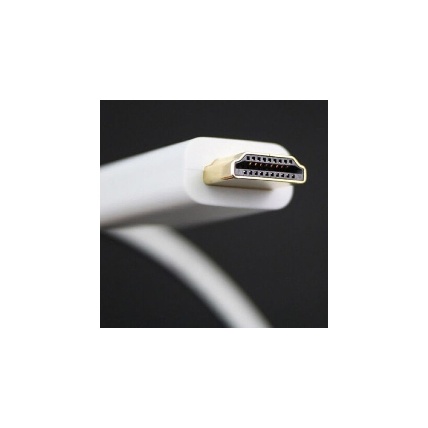 axGear Mini Displayport To HDMI Cable Adapter MM Thunderbolt Video Display Converter 6Ft 1.8M