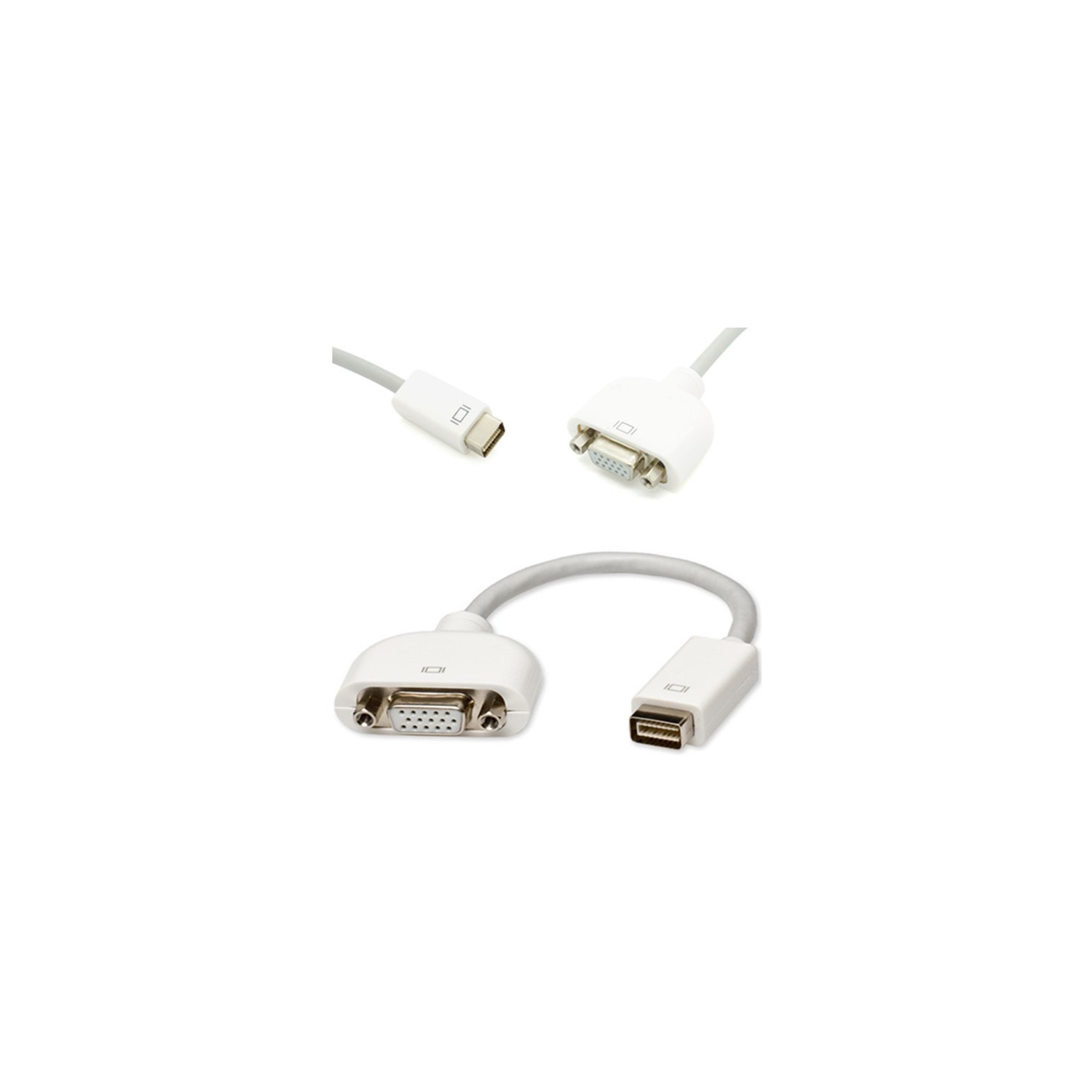 axGear Mini DVI To VGA Cable Adapter Male to Female Video Display Converter