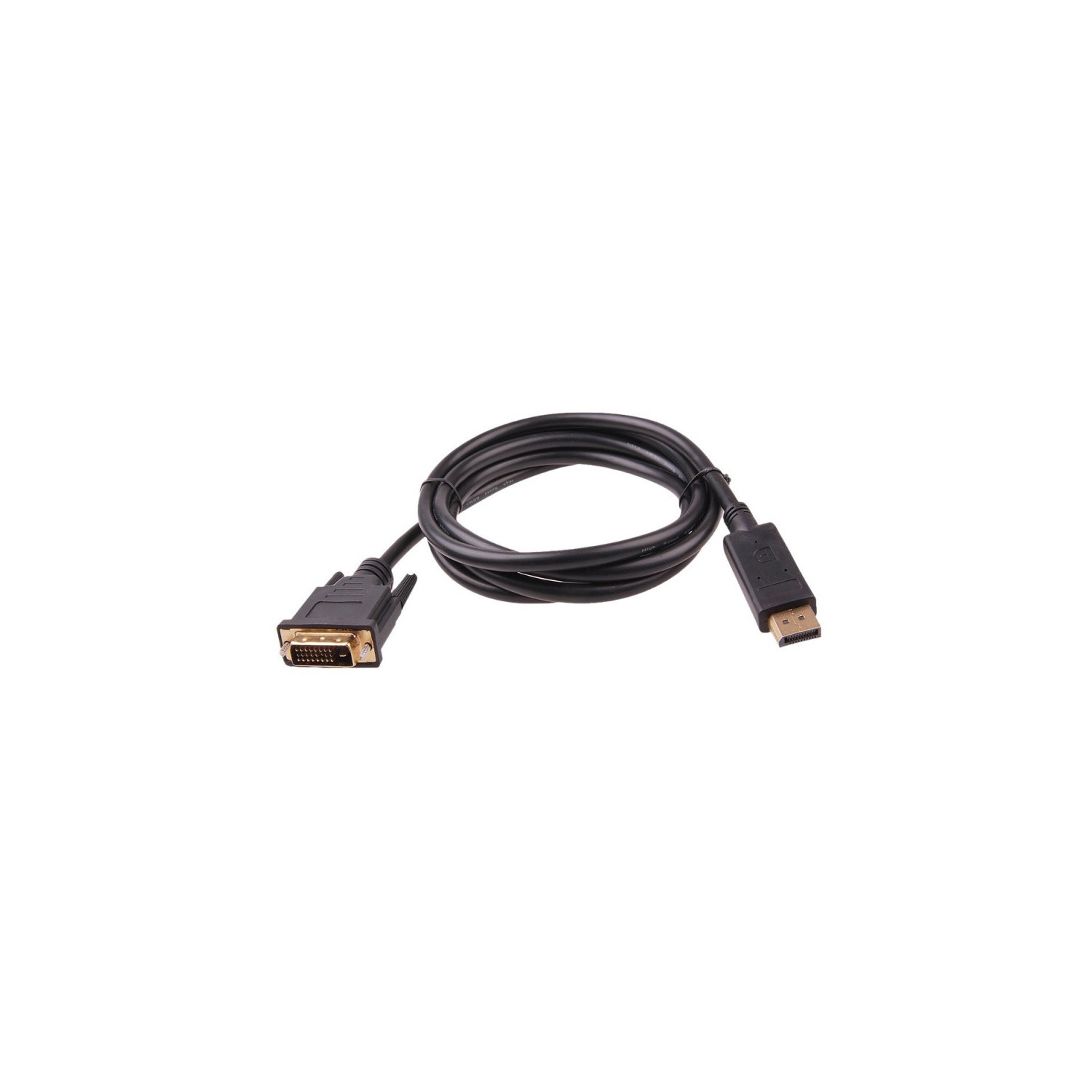 AxGear – Câble DisplayPort vers DVI, câble convertisseur vidéo DP vers DVI-D à liaison double, 3 pi, 1 m