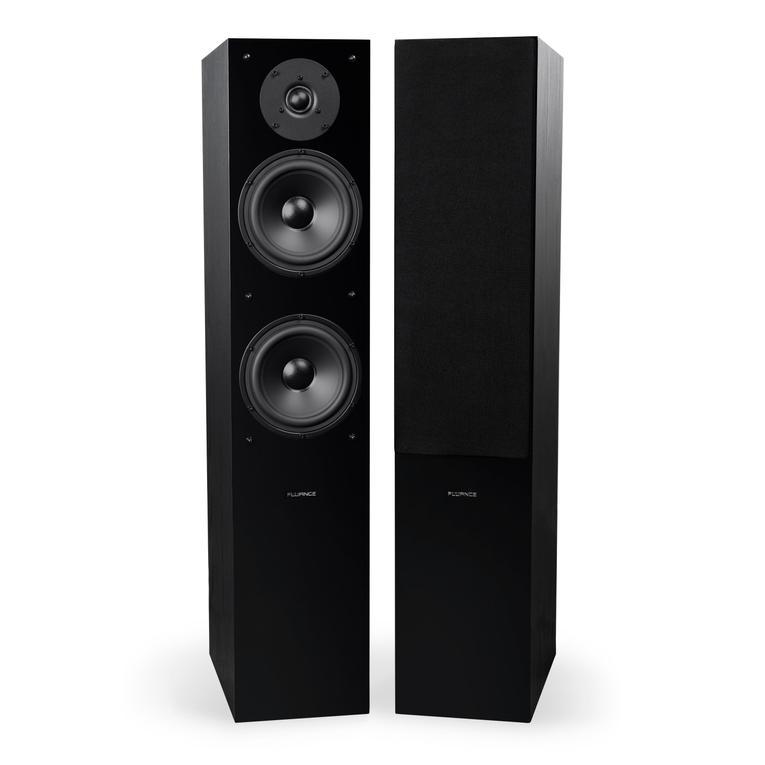 Fluance Elite High Definition Surround Sound Home Theater 5.1 Speaker System - Black Ash