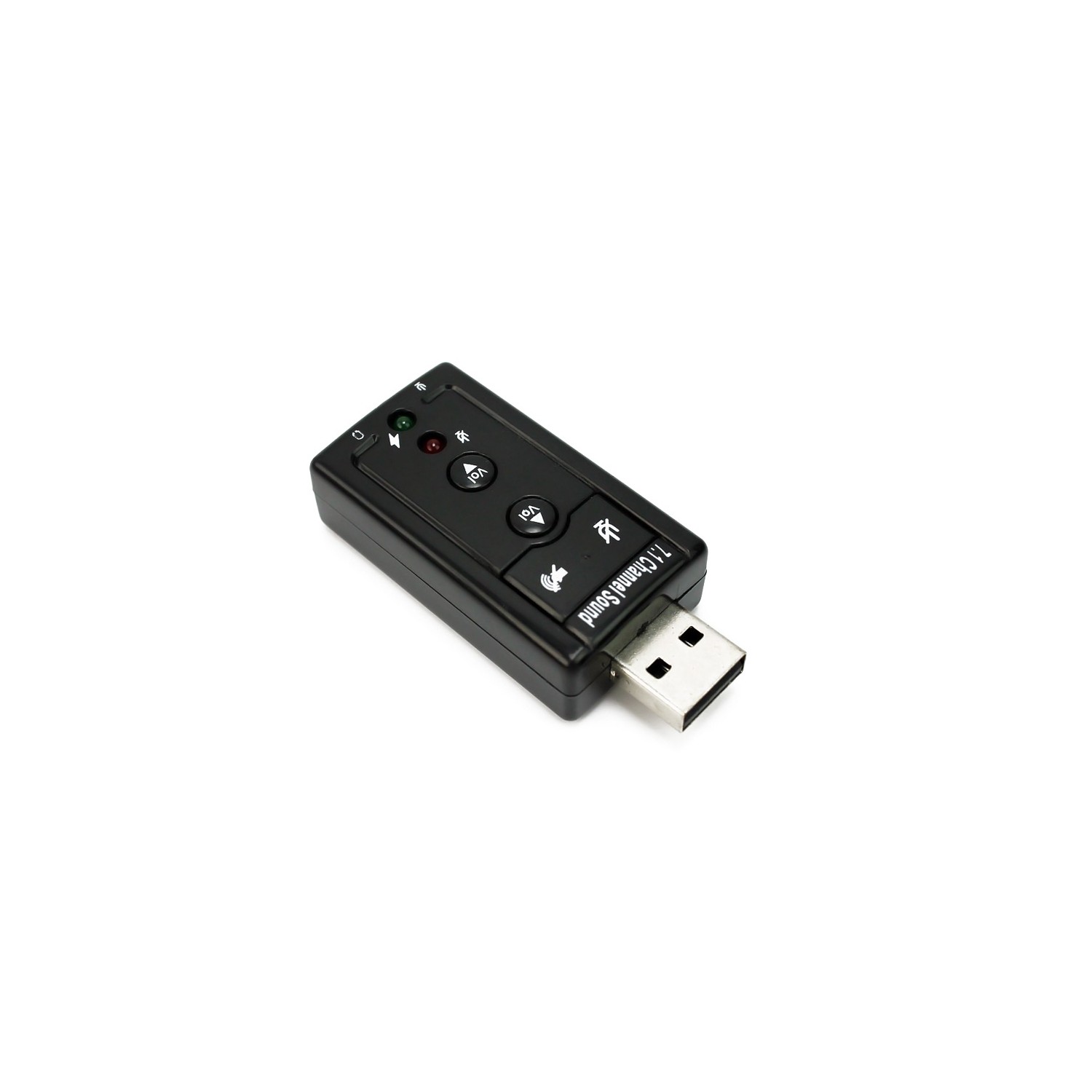 axGear USB 2.0 to Audio External Sound Card Adapter Virtual 7.1 CH Mic Speaker