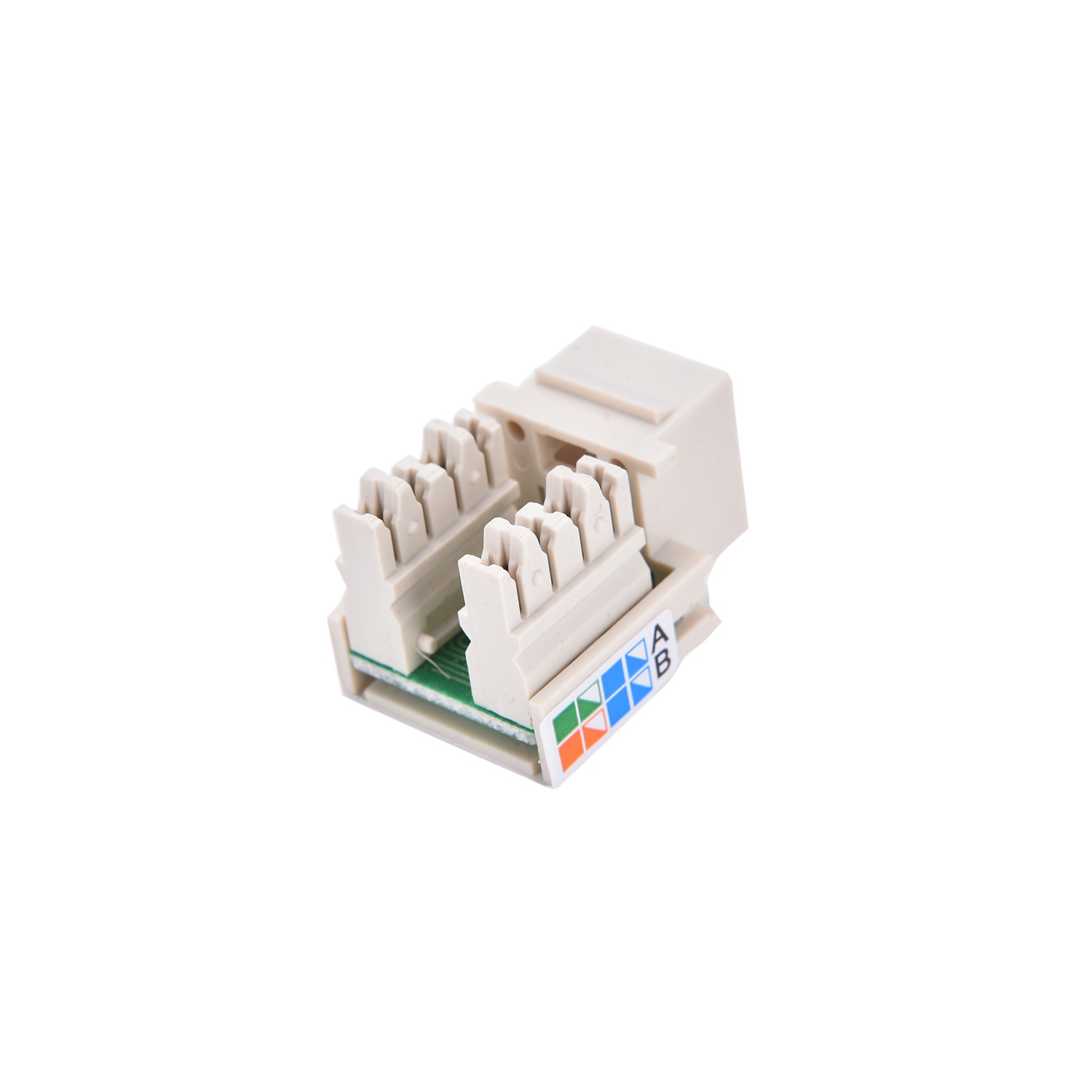axGear RJ45 Cat5e 110 Punch Down Keystone Network Ethernet Jack Port