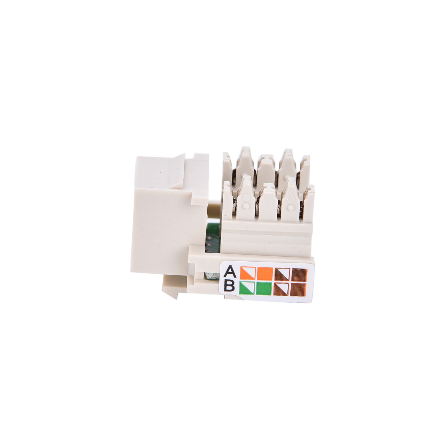 axGear RJ45 Cat5e 110 Punch Down Keystone Network Ethernet Jack Port