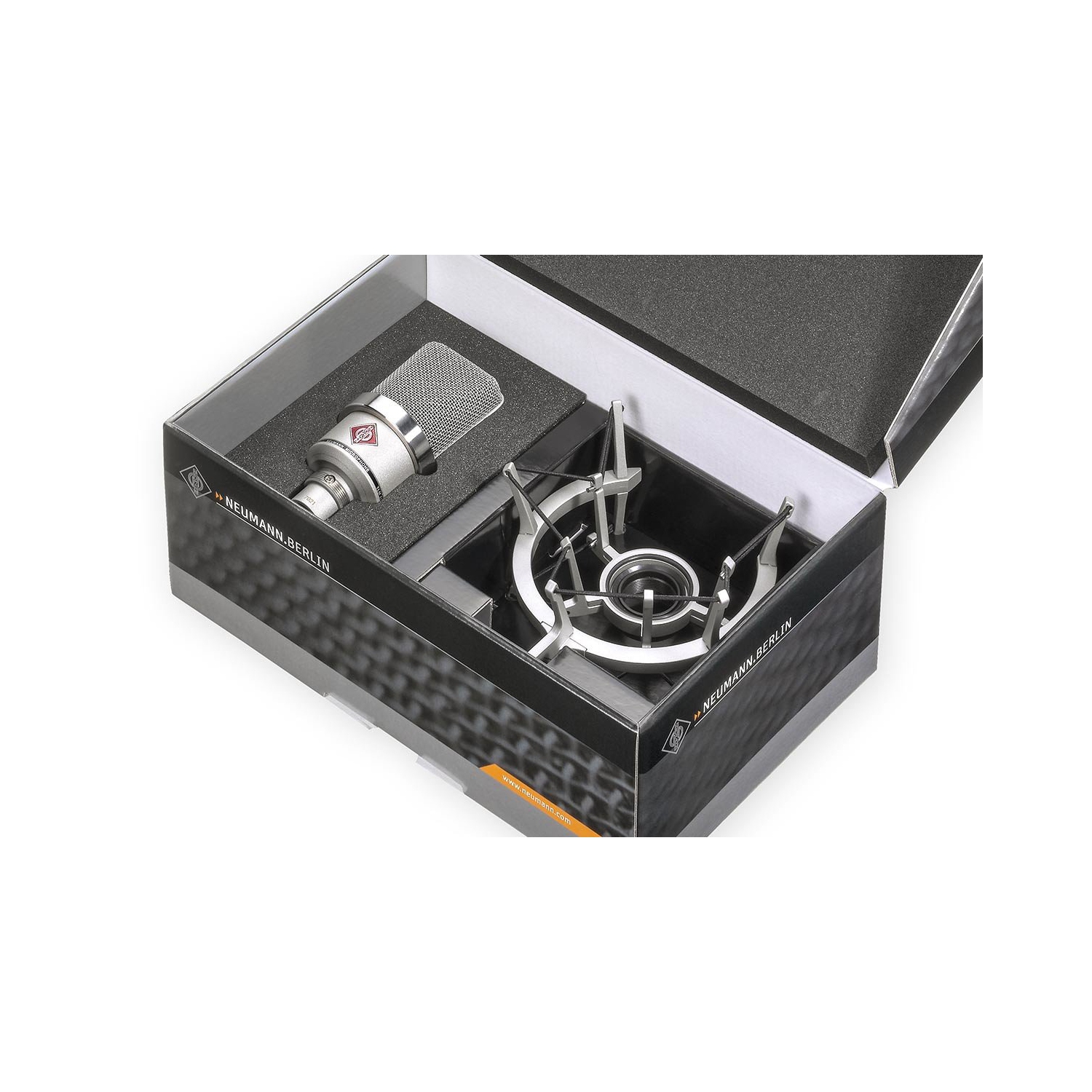 Neumann TLM 102 Studio Set Large Condenser Microphone - Nickel