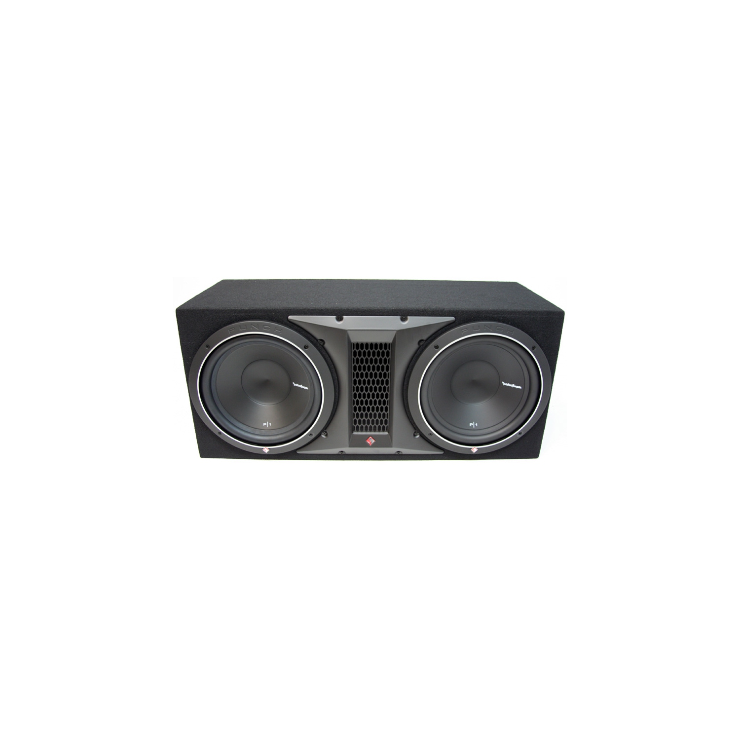 Rockford Fosgate P1-2X12 Punch Dual P1 12" Loaded Enclosure