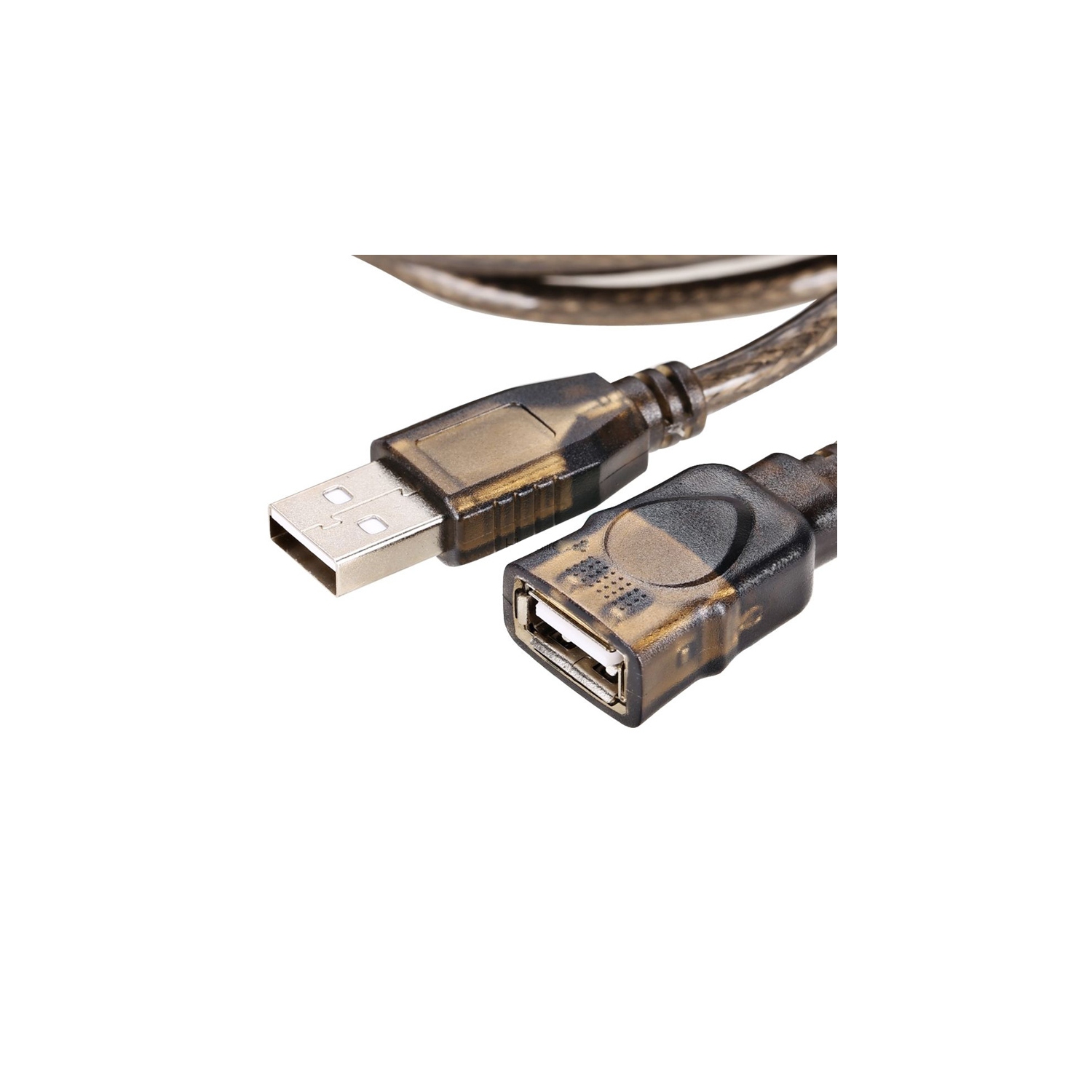 axGear USB Extension Cable USB 2.0 Male to Female Booster Extender AA Repeater Wire M/F AA 50Ft 15M