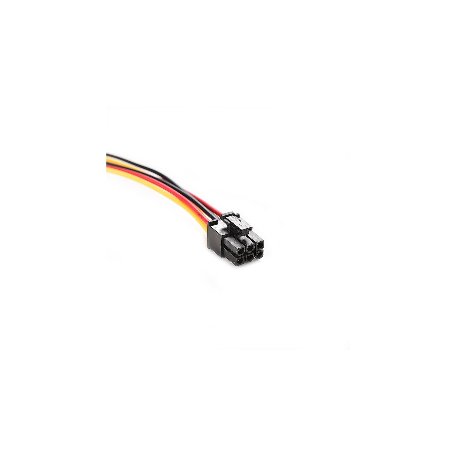 AXGEAR – Câble adaptateur d’alimentation 2x IDE Molex vers PCI Express PCI-E à 6 broches pour carte vidéo