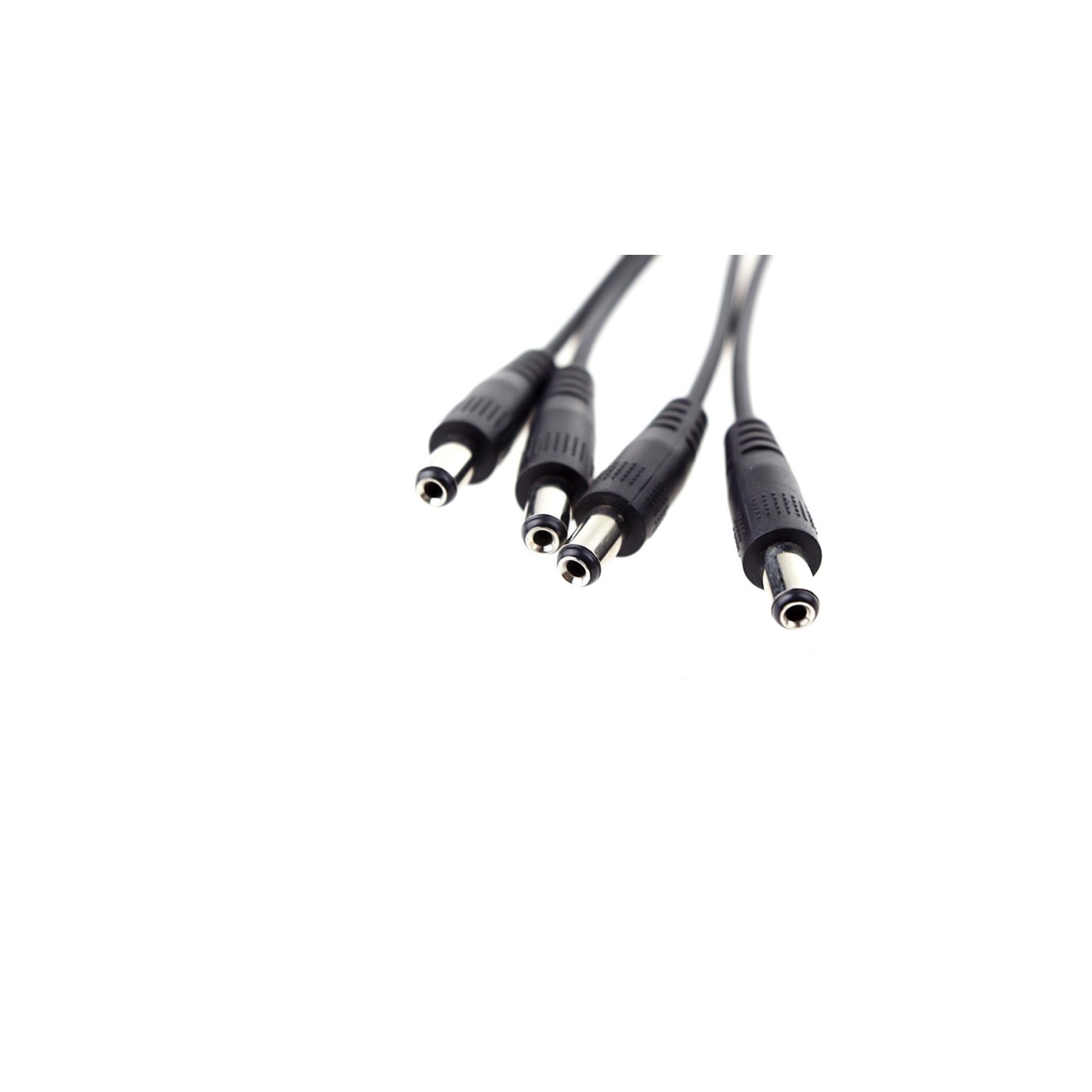 Câble répartiteur d’alimentation c.c. 1 à 8 Adaptateur femelle à mâle d’axGear pour caméra de sécurité DVR 5,5 x 2.1 mm