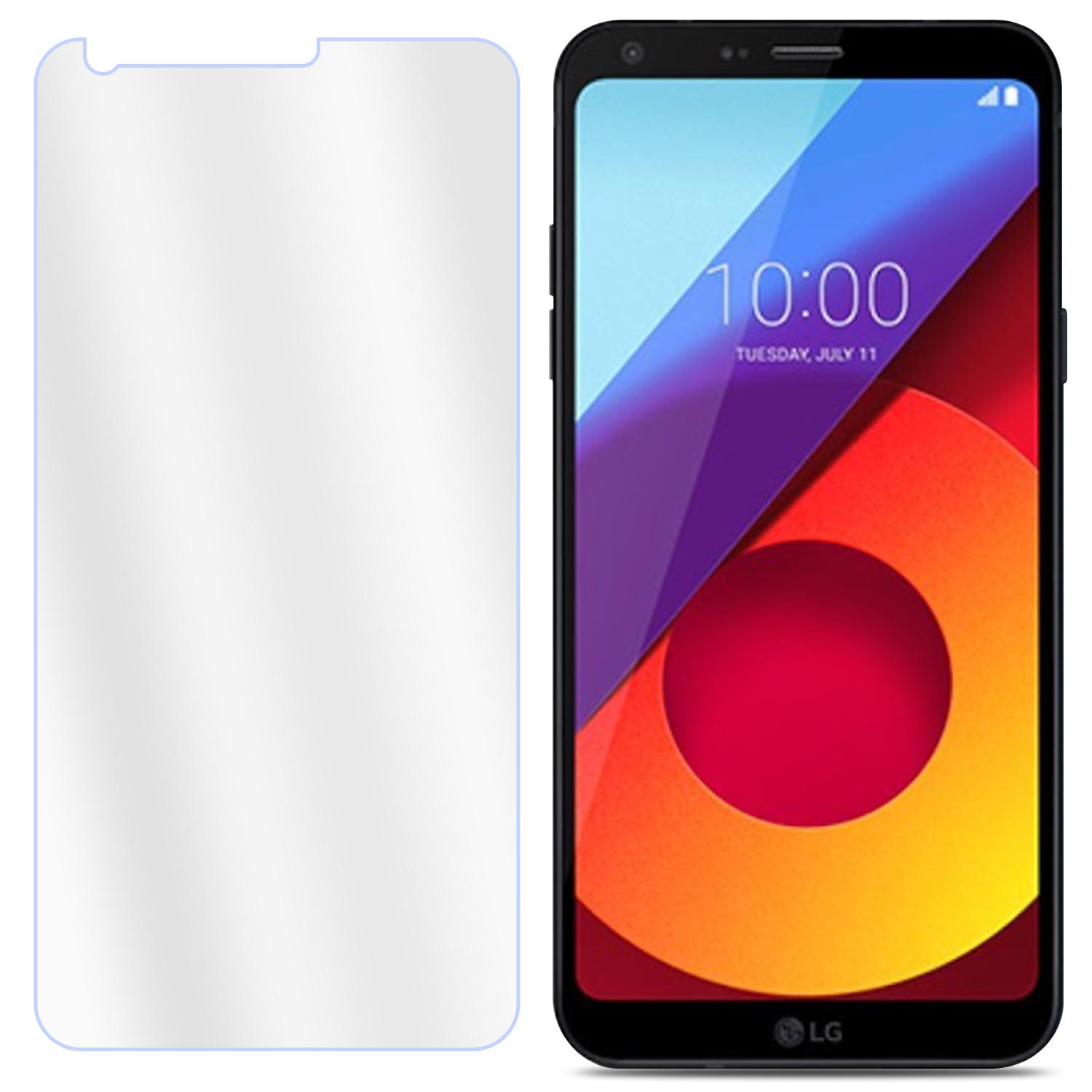 Tempered Screen Glass Protector For LG Q6