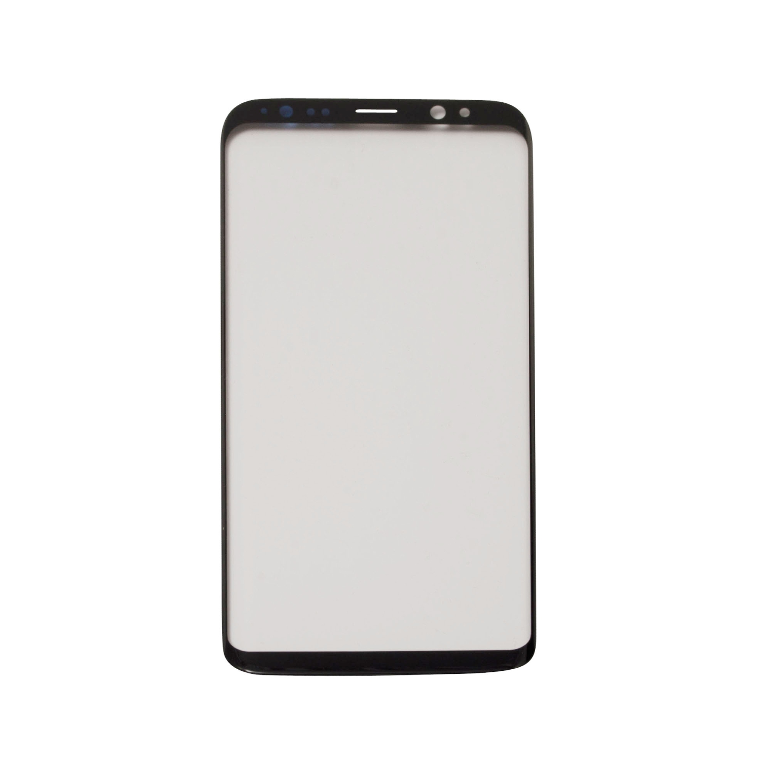 Samsung S8 Front Top Glass Replacement - Midnight Black