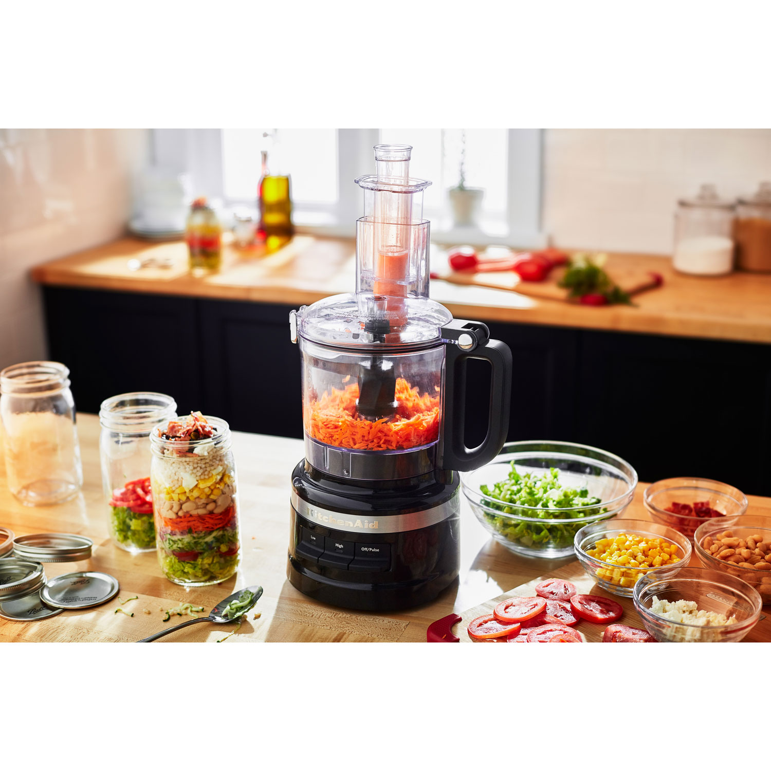 Robot culinaire de KitchenAid - 7 tasses - Noir mat