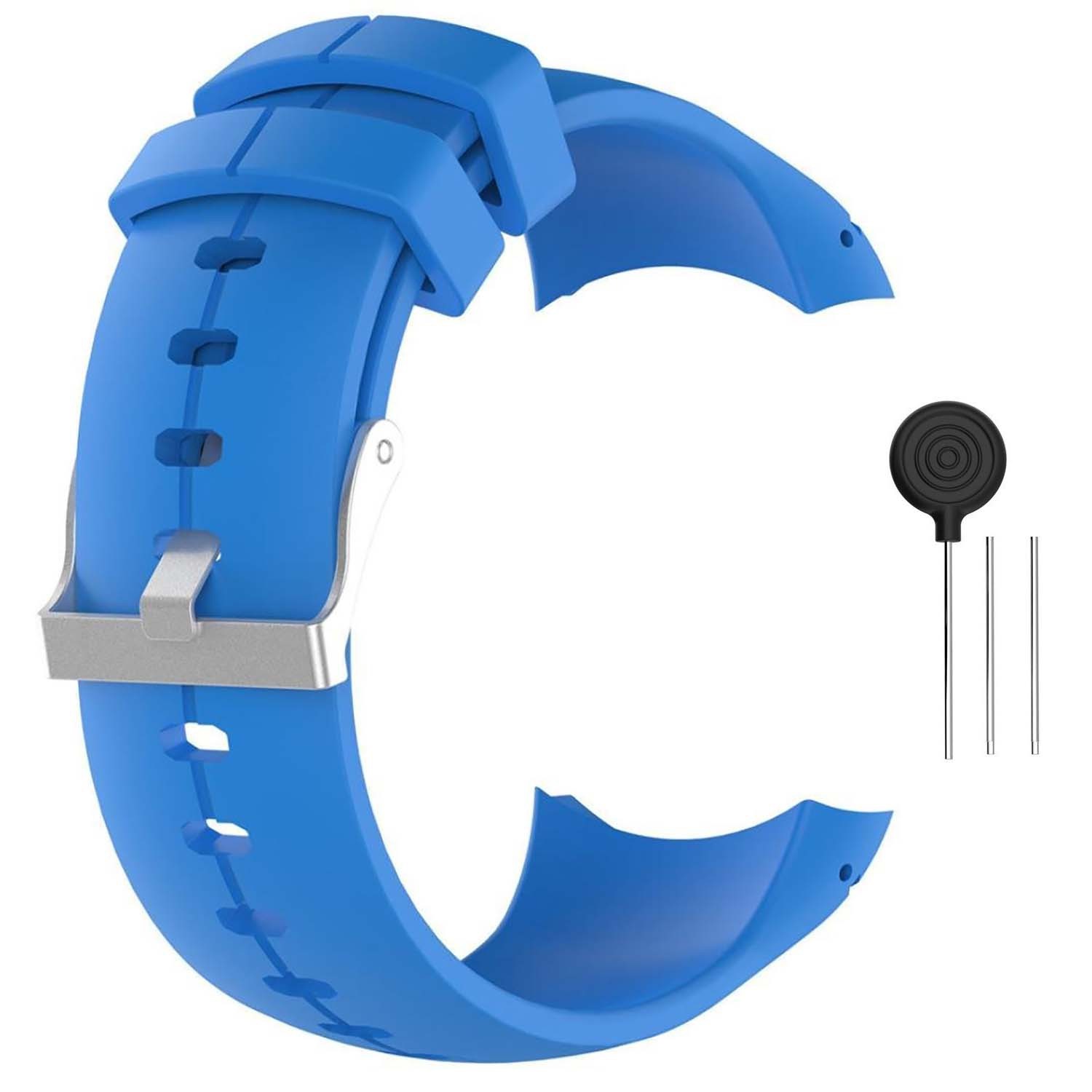 StrapsCo Replacement Band Strap for Suunto Spartan Ultra in Blue