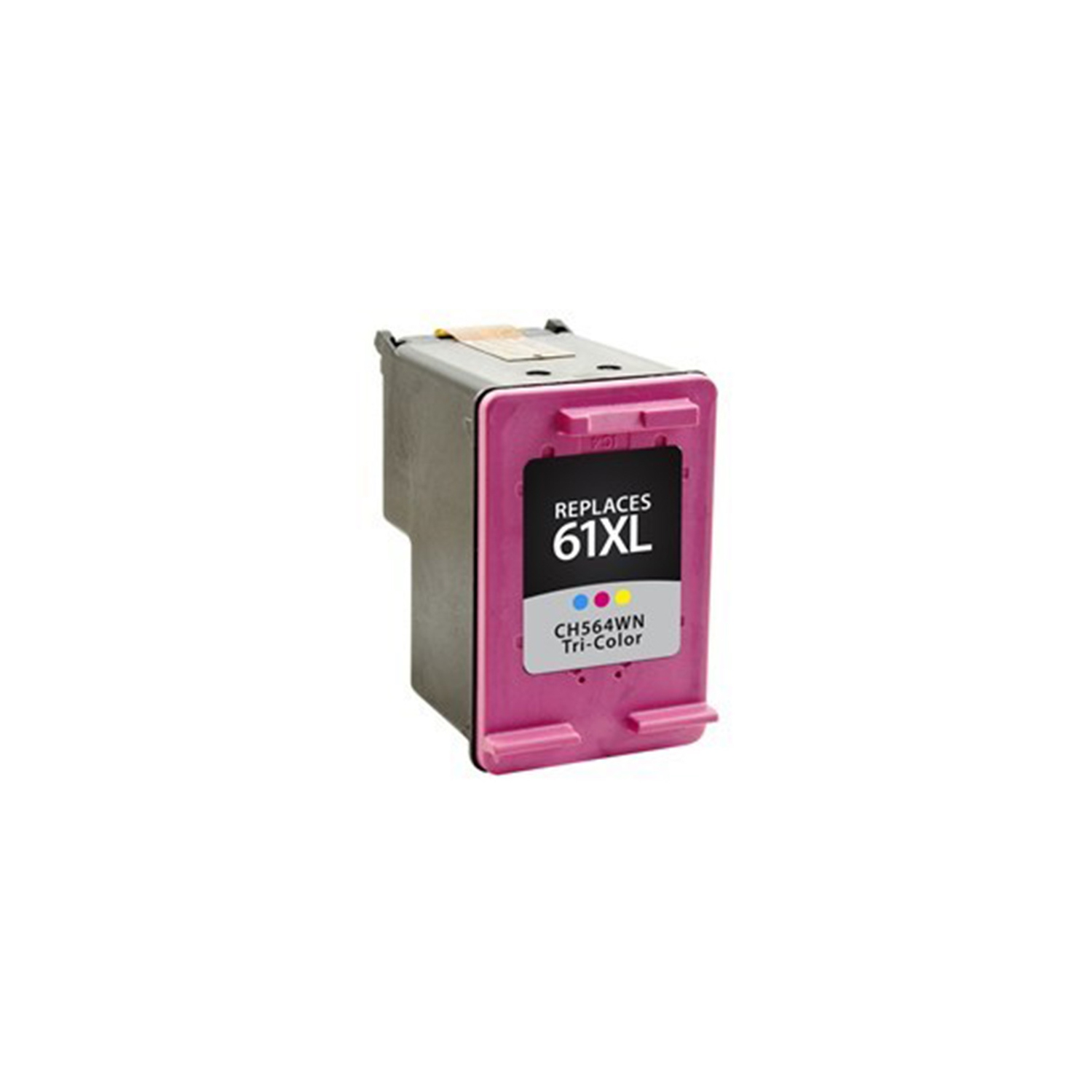 Ink House Remanufactured HP 61XL CH564WN Tri-Color Ink Cartridge