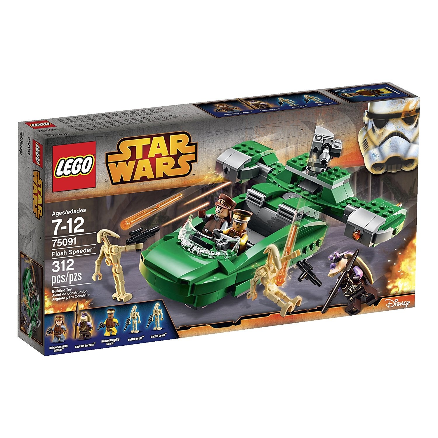 LEGO 75091, Star Wars Flash Speeder