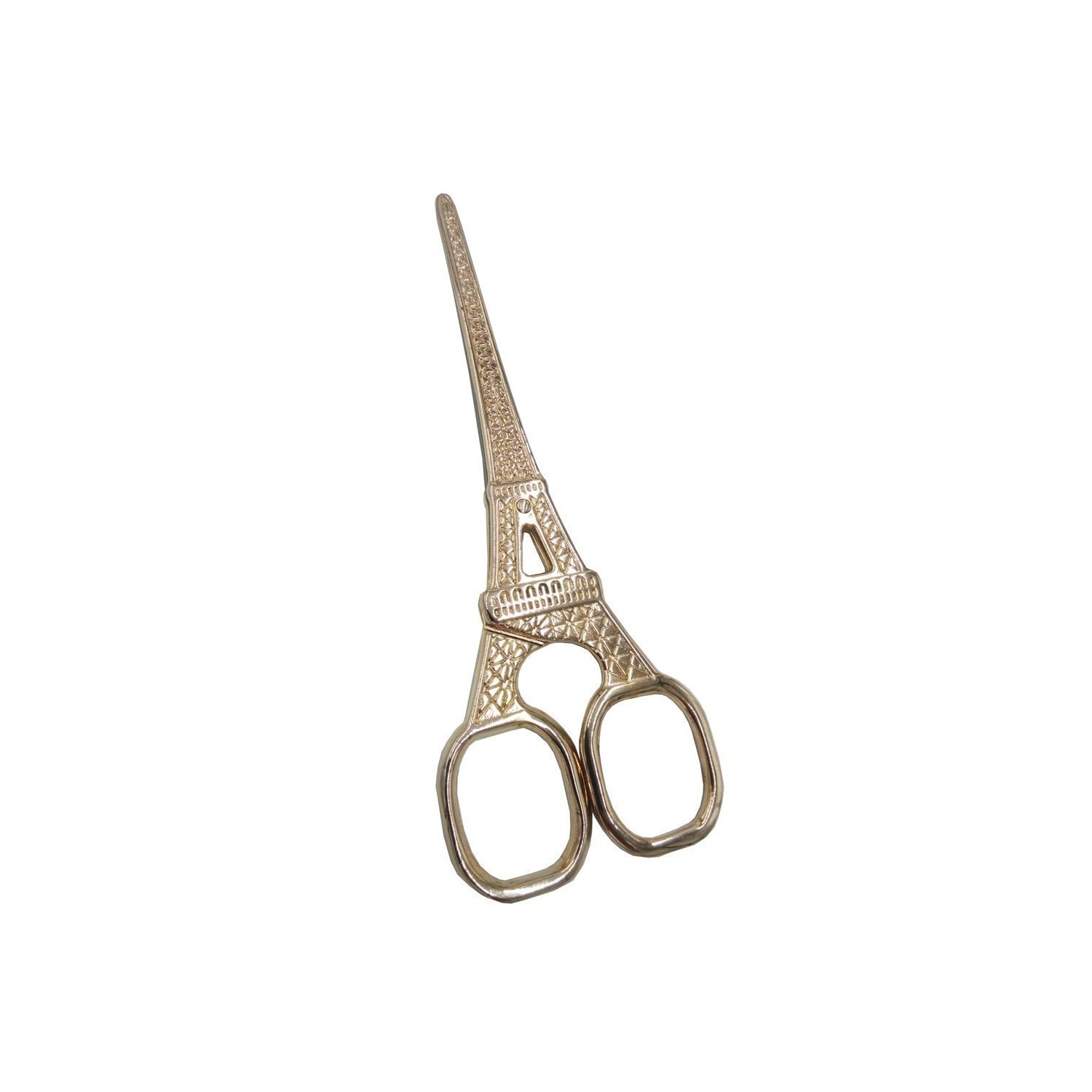 Eiffel Tower Embroidery Scissors 5.51-inch Small Sewing Scissors Retro Style Craft Scissors for Art Needle Work&nbsp;-Gold
