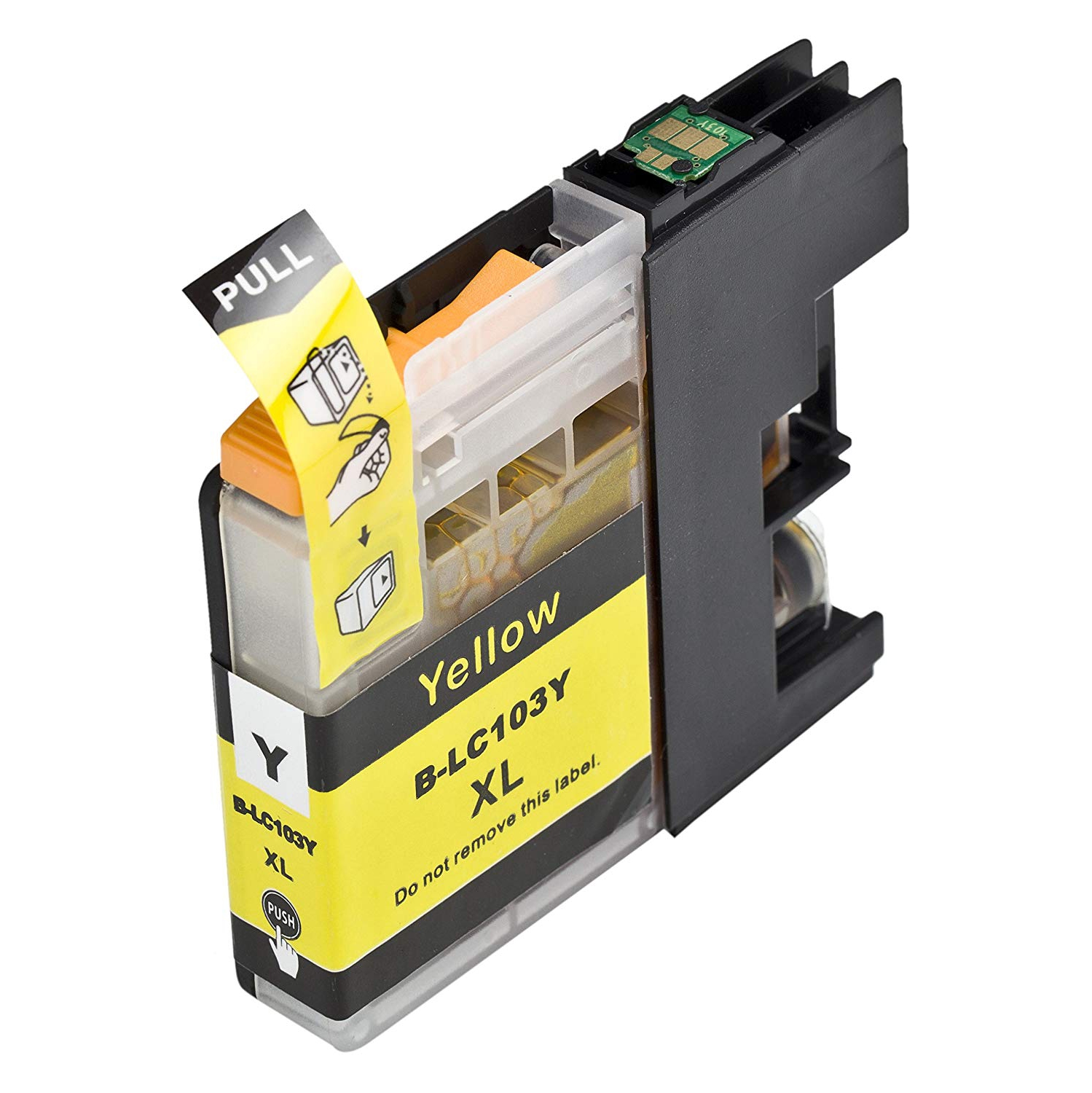 Paquet de 9 cartouches d’encre compatibles Brother LC101 LC103 noire 3 2 cyan 2 magenta 2 jaune pour une utilisation avec les imprimantes DCP-J152W