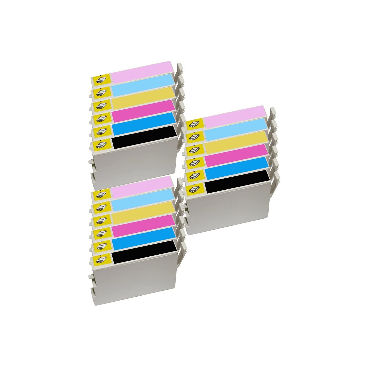 3 Set of 6 Inkfirst® Compatible 48 Ink Cartridges Replacement for Epson 48 Stylus Photo RX620 R220 R300 R320 R340 RX600