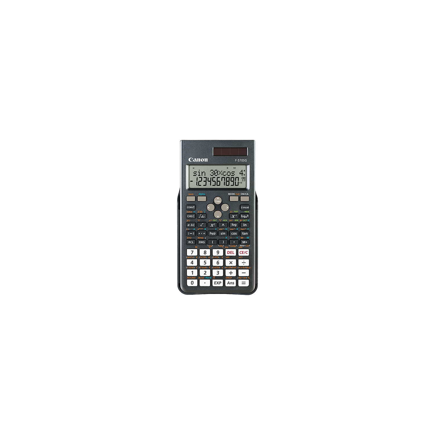Calculatrice scientifique Canon F-570SG BK, 488 Fcts