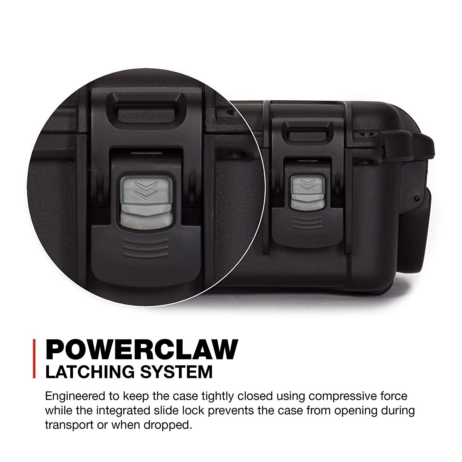 Nanuk 904 Waterproof Hard Case with Foam Insert - Black