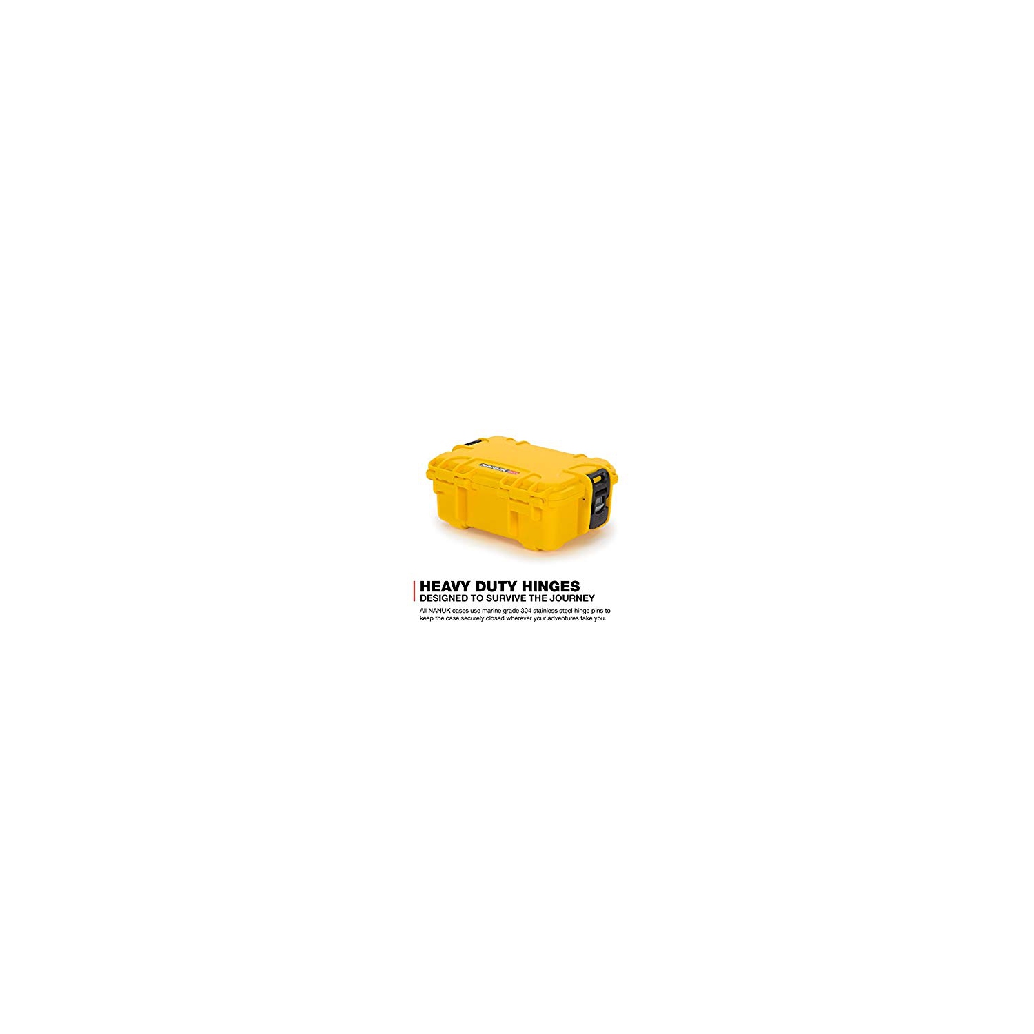 Nanuk 903 Waterproof Hard Case Empty - Yellow