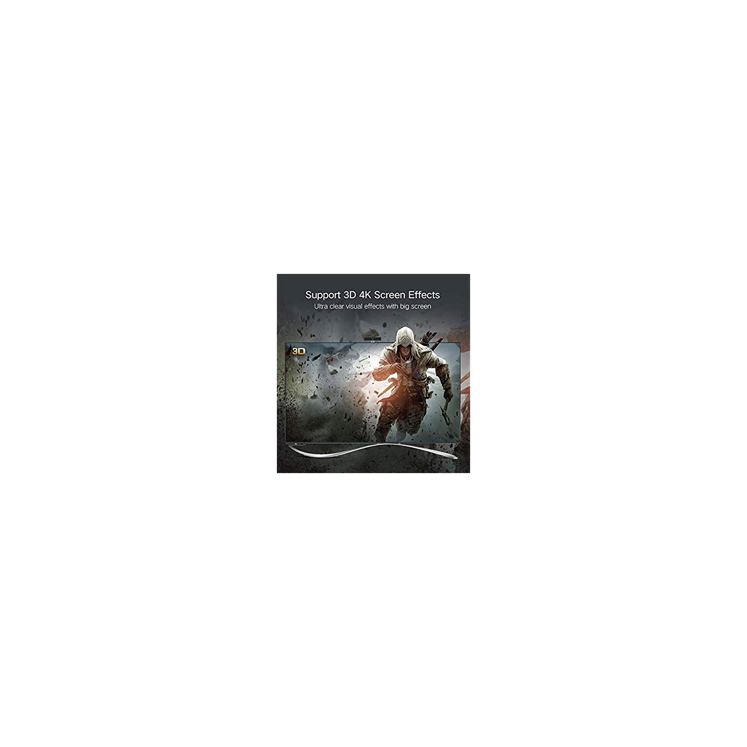 KONEX 50FT 50 FEET 15M 15 METERS HDMI CABLE 1.4 WITH 3D ARC ETHERNET UL AWM 20276 1080P RED BLACK Plugs