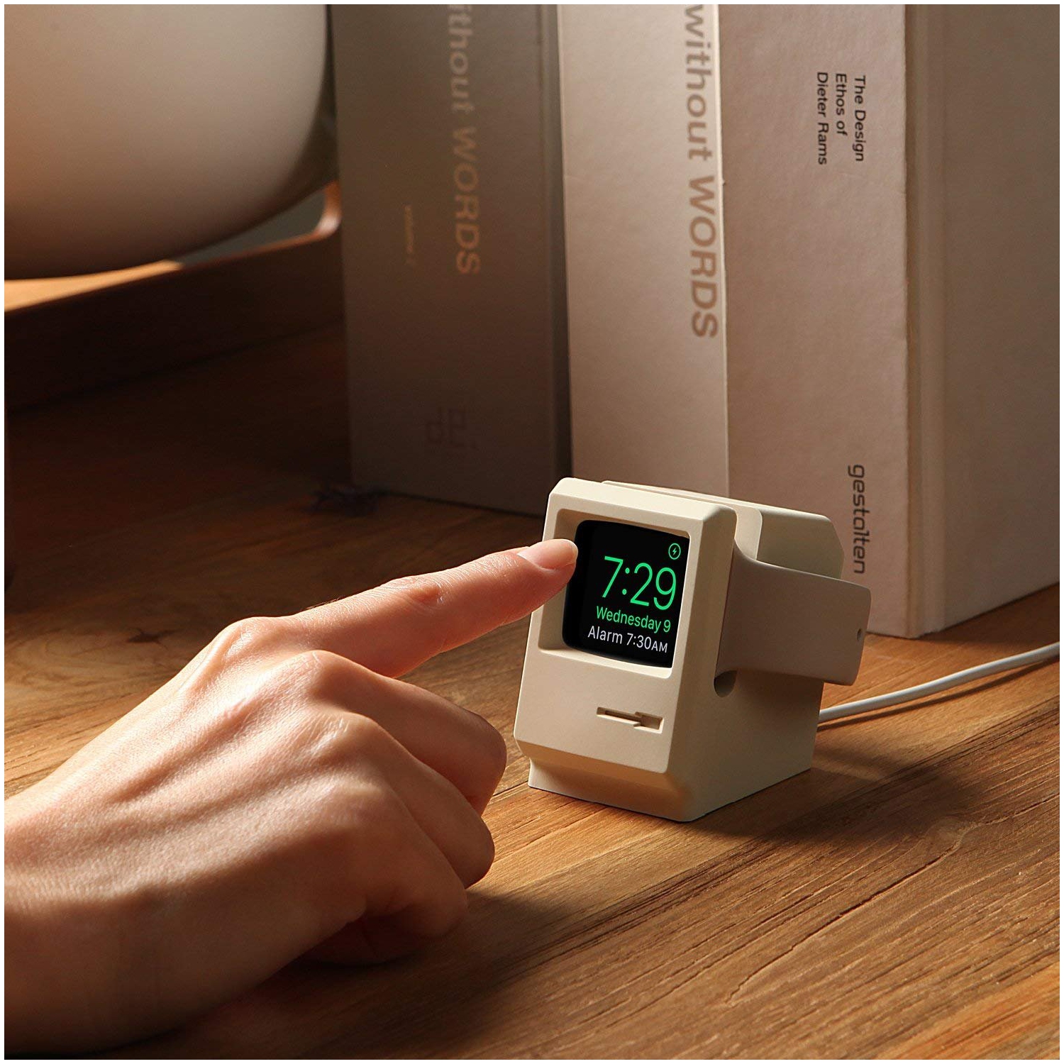 elago W3 Stand for Apple Watch Series 4 Series 3 Series 2 Series 1 42mm 40mm 38mm [Nightstand Mode][Origina