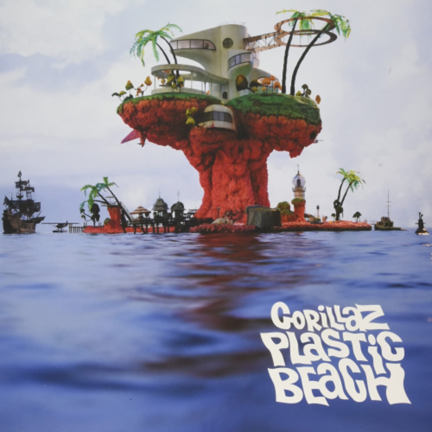 PLASTIC BEACH - GORILLAZ [LP]