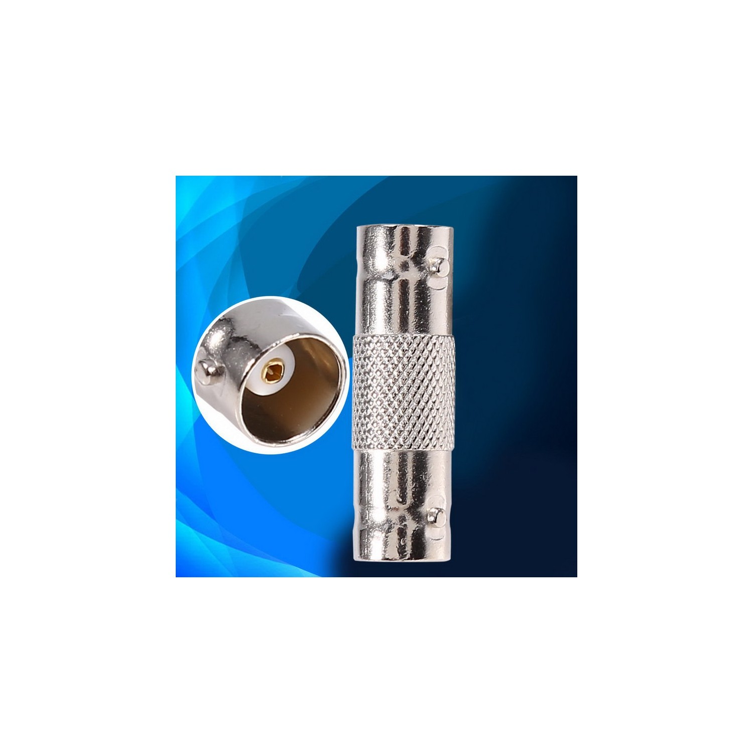 axGear New BNC Male Coax Video Adapter Connector for CCTV High Performance