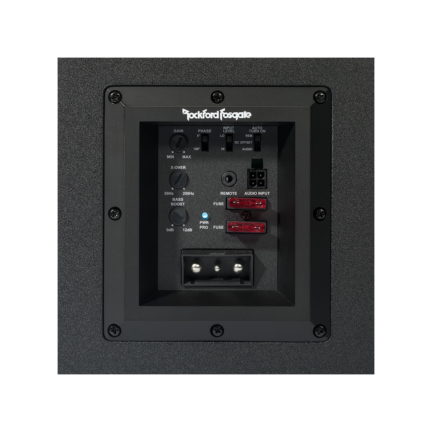 Rockford Fosgate Punch P300-10 Caisson de basses simple 10" avec ampli 300 watts