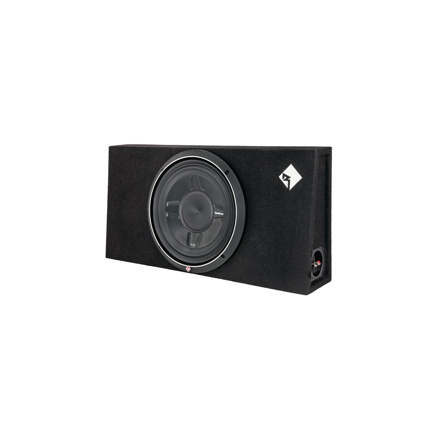 Rockford – Boîtier à chargement par haut Fosgate P3S-1X12 Punch Single P3 de 12 po