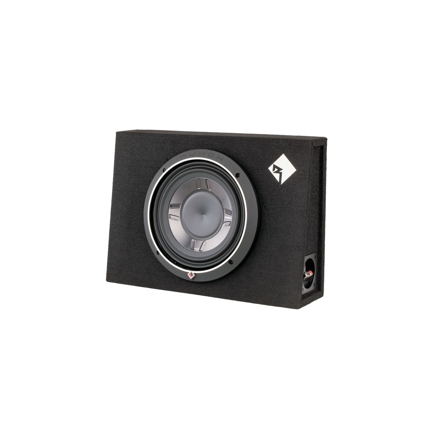 Enceinte à chargement unique P3 de 10 po Fosgate P3S-1X10 de Rockford