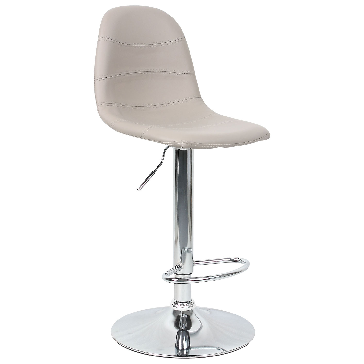 Leeds Contemporary Adjule Height Bar Stool Beige Stools Leeds Contemporary Adjule Height Bar Stool Beige Only