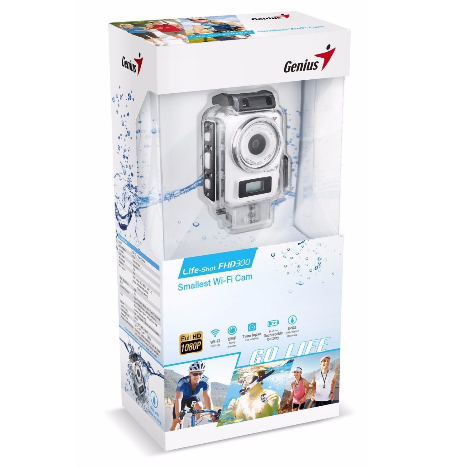 Genius FHD300 HD Camcorder - Silver