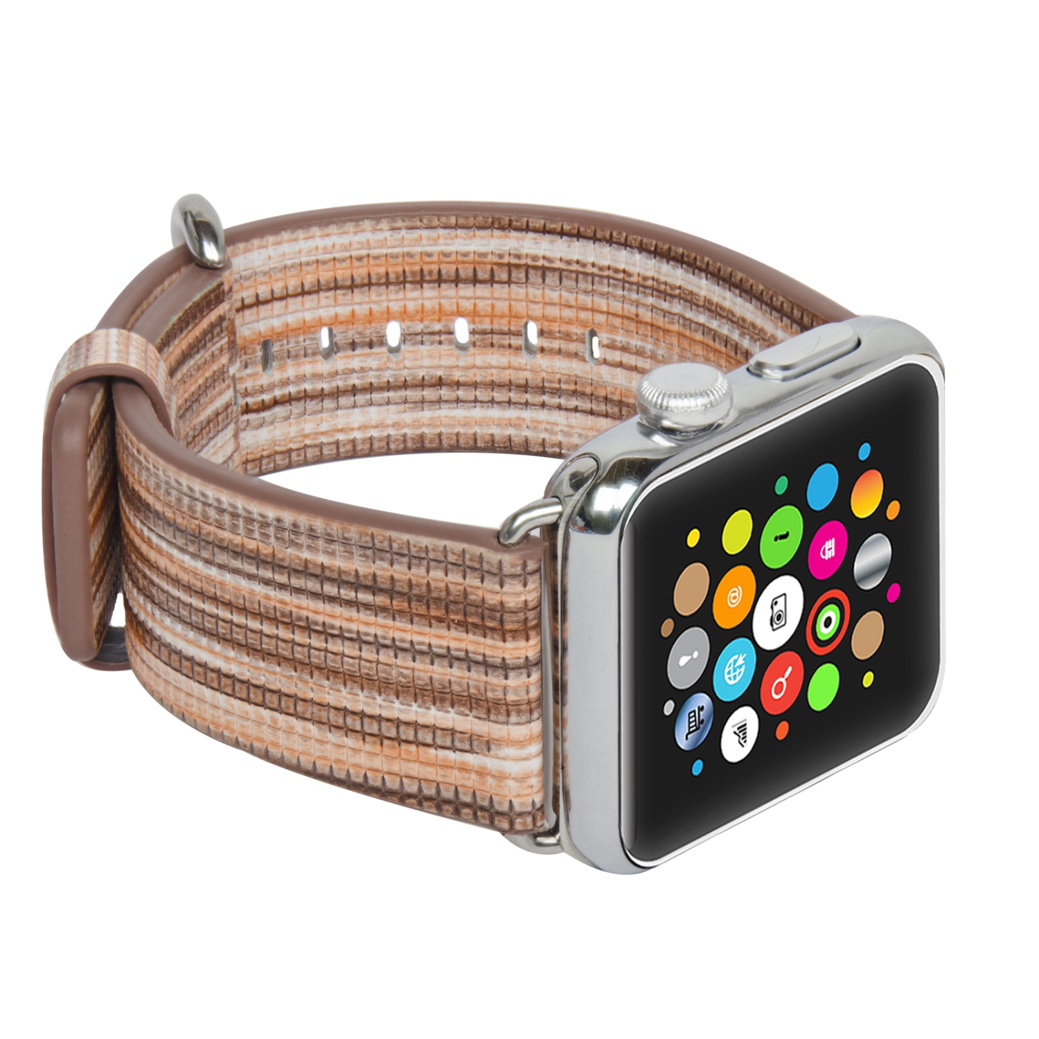 Rainbow Replacement Fashionable Strap Bands For Apple Watch Series 1/2/3/4/5/6/7/8 (44mm) (45mm)