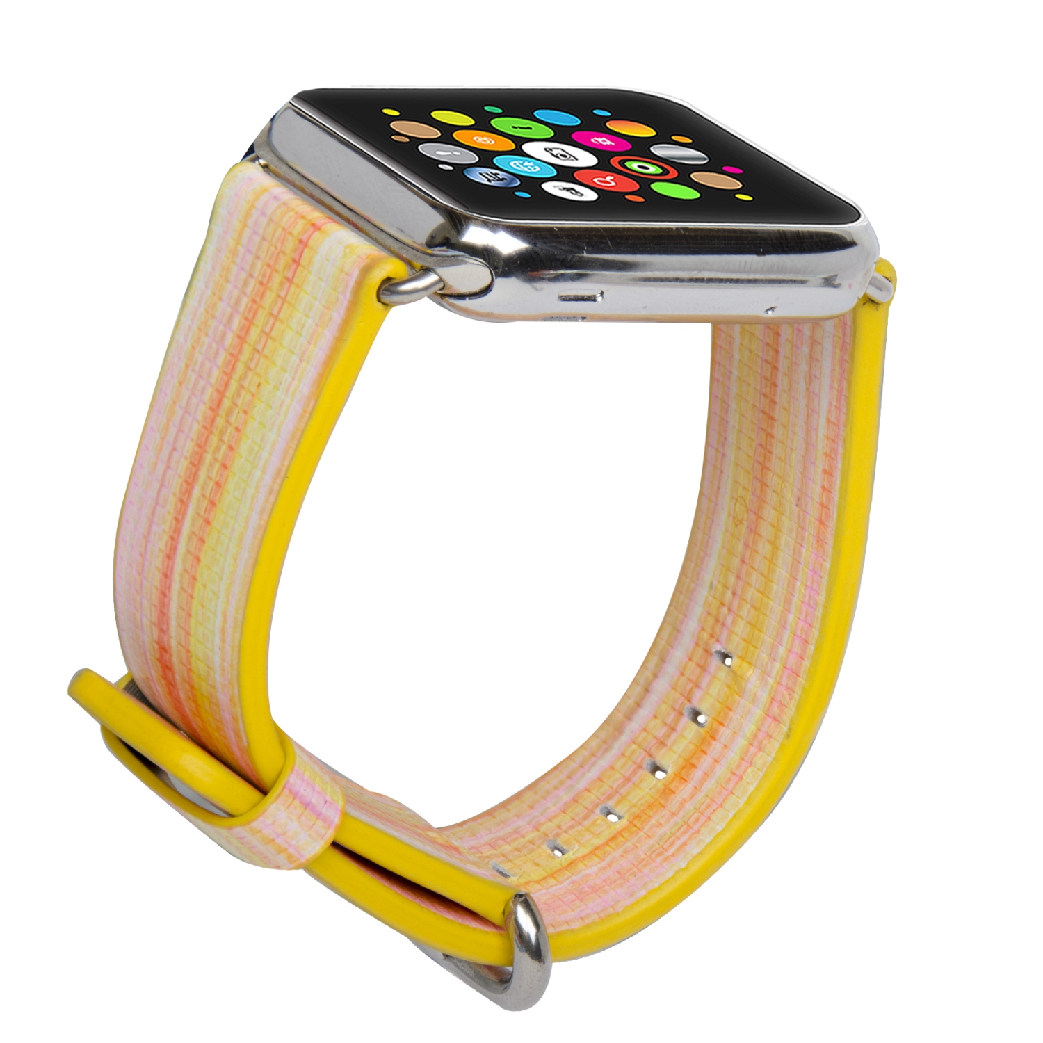 Rainbow Replacement Fashionable Strap Bands For Apple Watch Series 1/2/3/4/5/6/7/8 (44mm) (45mm)