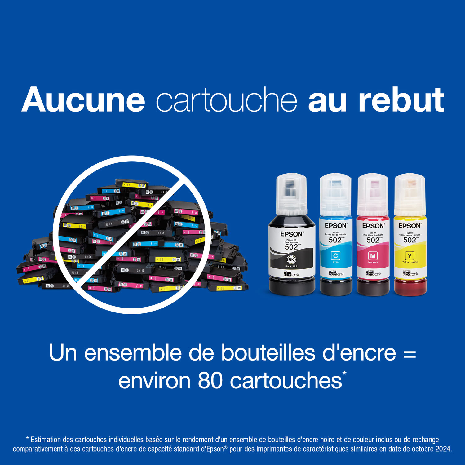 Cartouche d'encre couleur d'Epson