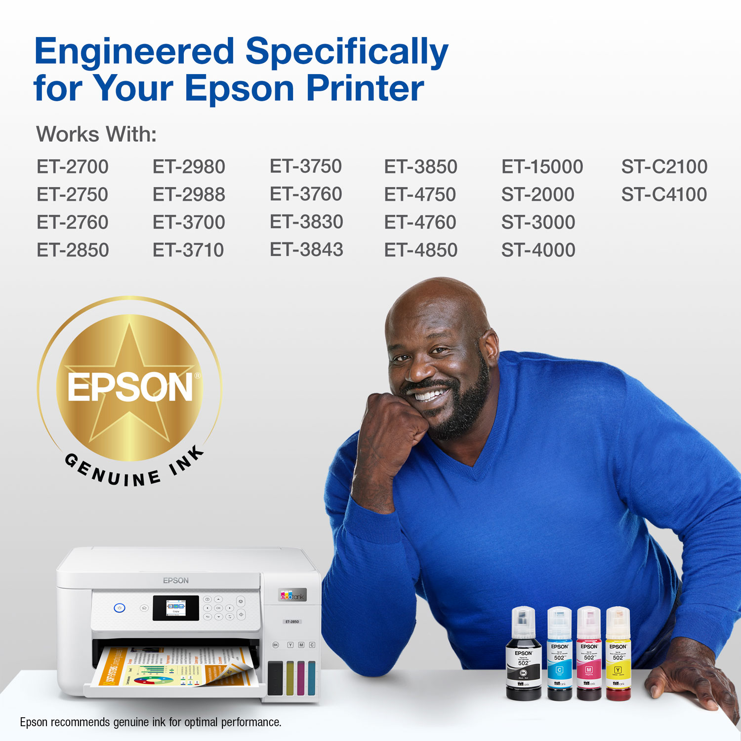 Cartouche d'encre couleur d'Epson