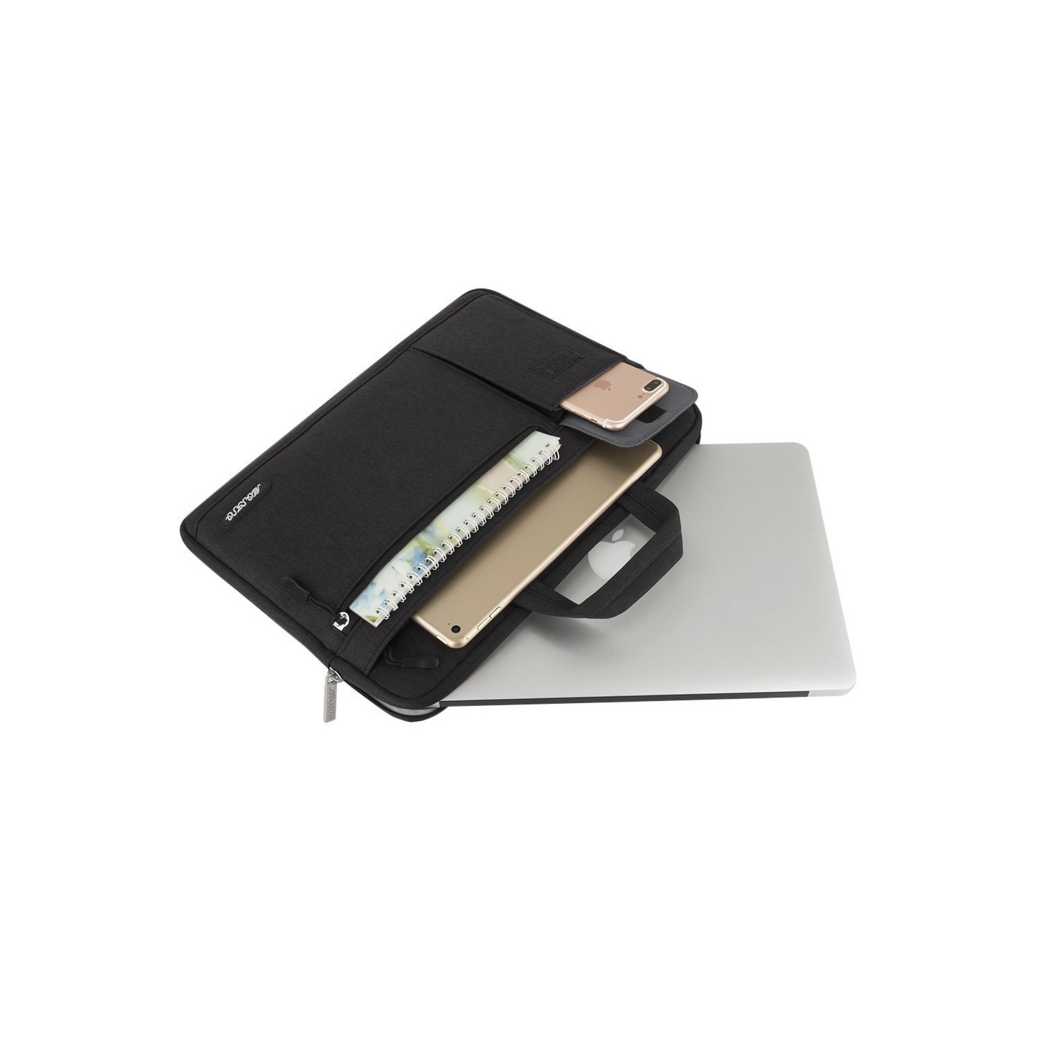 Polyester Laptop Messenger Shoulder Bag Case Cover for 13-13.3 Inch MacBook Pro; MacBook Air; Notebook Compute