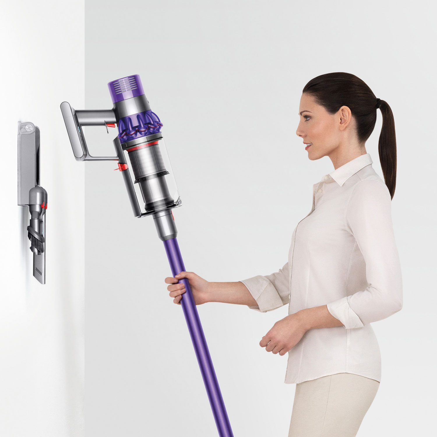 Aspirateur-balai sans fil Cyclone V10 Animal de Dyson - Fer - Violet