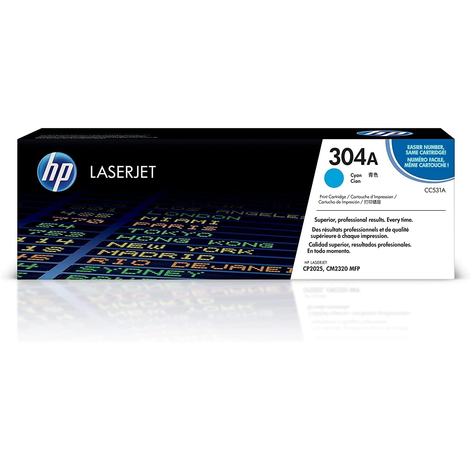 HP 304A CC531A Cyan Toner Cartridge For Hp Laser jet Printer