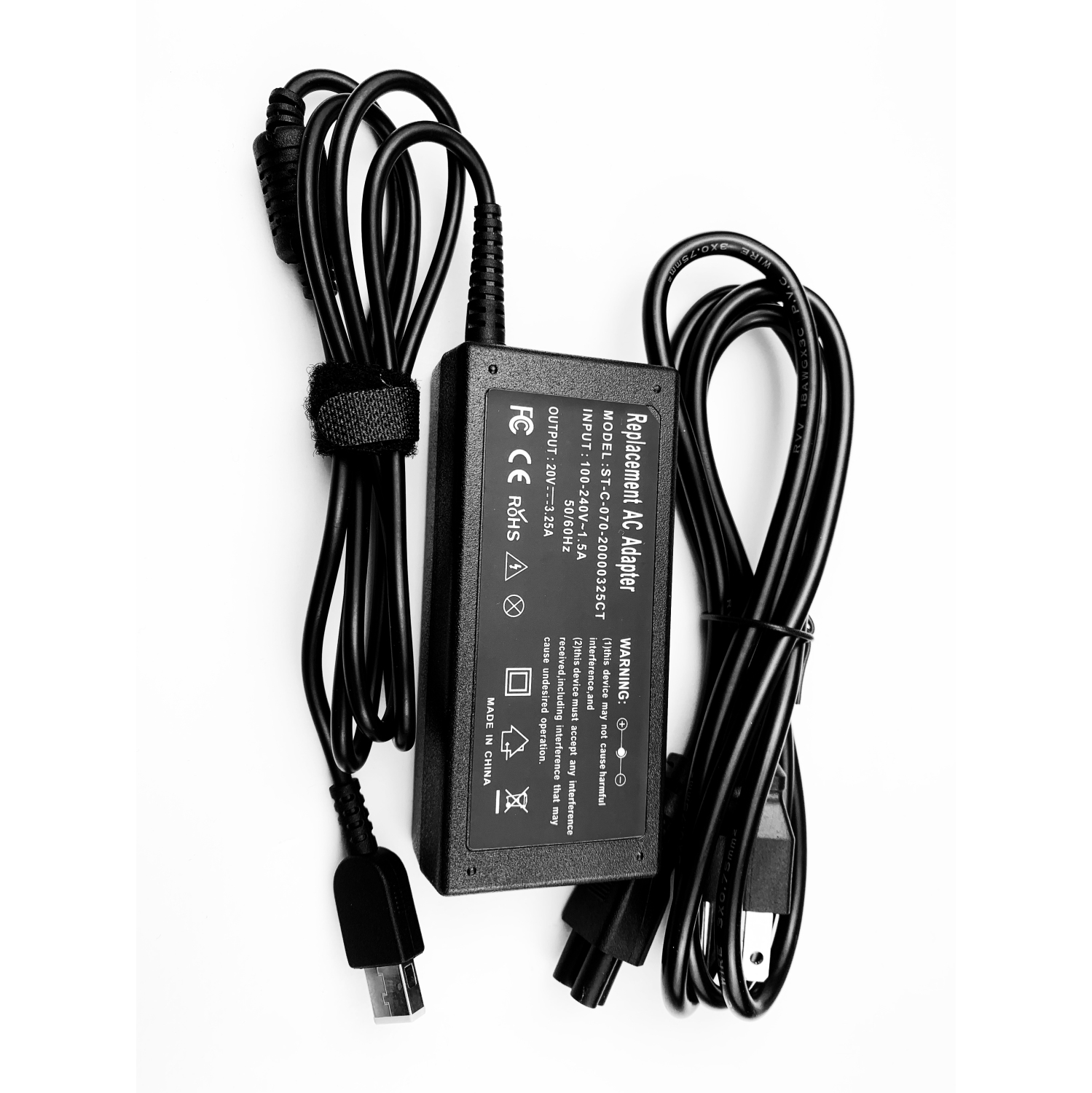 65W AC adapter charger power cord for Lenovo Edge Z50-59426421 G50-80G008BUS