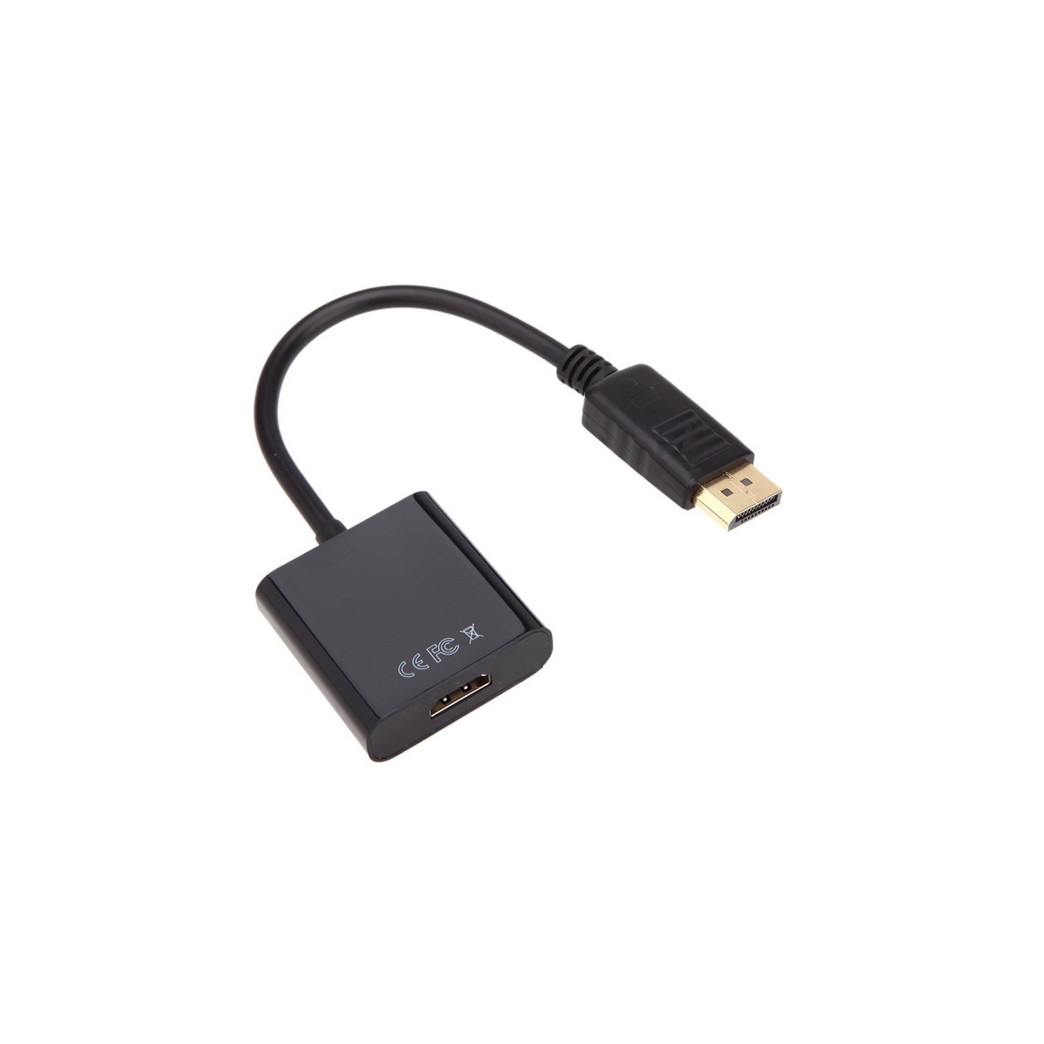 Anbear DisplayPort To HDMI Adapter, Display Port To HDMI Cable(Male To Female) For