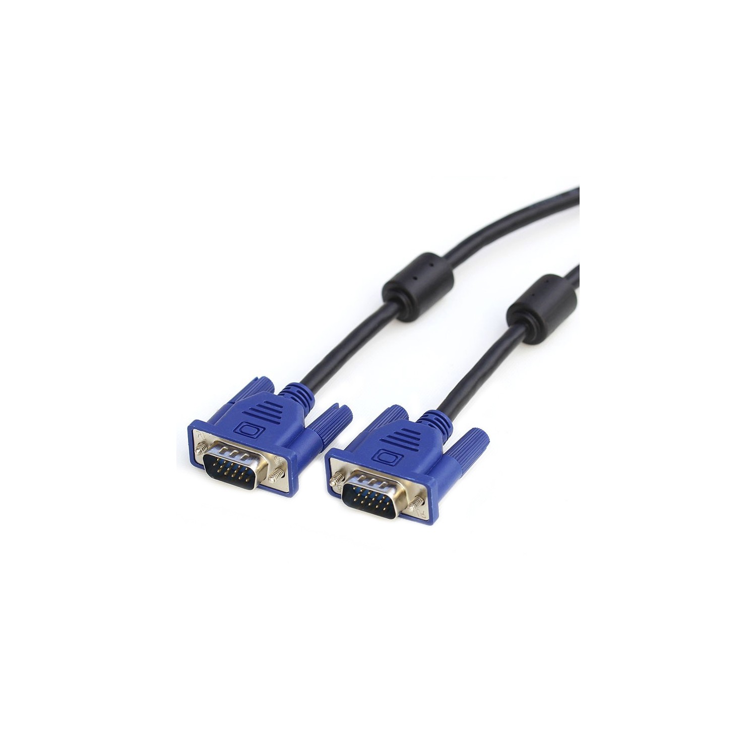 Câble de moniteur VGA mâle à mâle M/M d’axGear pour projecteur ACL de 6 pi, câble de 6 pi