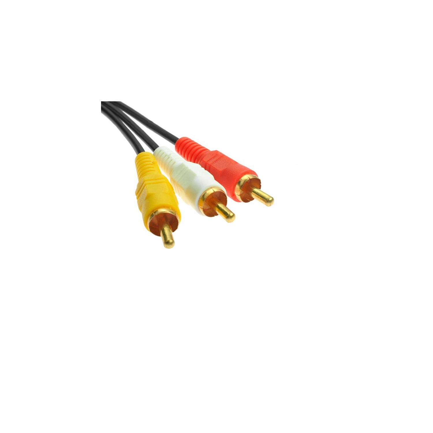 AxGear – Câble composite RCA AV Câble audio vidéo mâle/mâle, 10 pi, 3 m